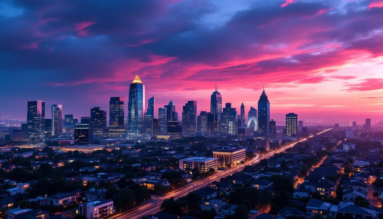 City skyline